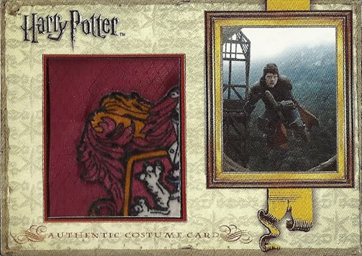 Ron Weasley's Quidditch Costume Name Patch