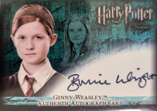 Bonnie Wright as Ginny Weasley