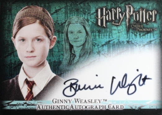 Bonnie Wright as Ginny Weasley - Front