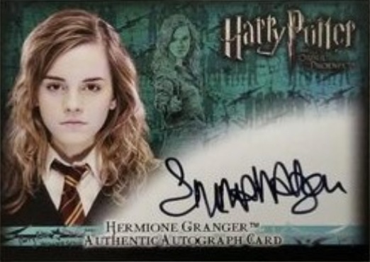 Emma Watson as Hermione Granger - Front