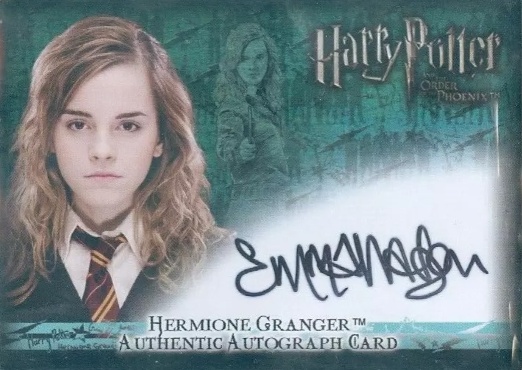 Emma Watson as Hermione Granger - Front