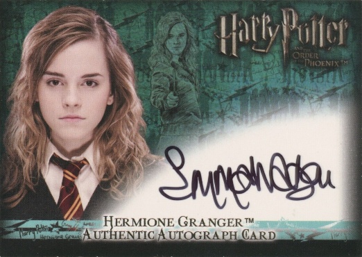 Emma Watson as Hermione Granger - Front