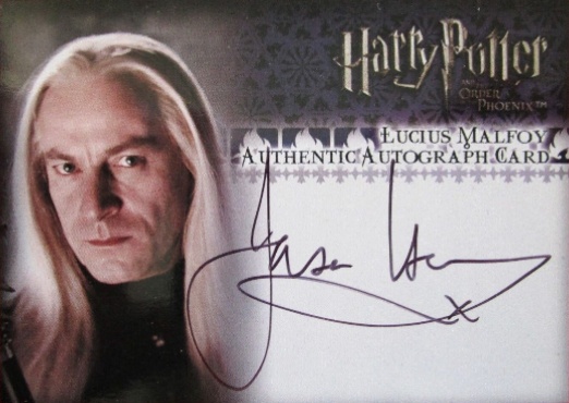 Jason Isaacs as Lucius Malfoy - Front