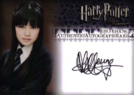 Katie Leung as Cho Chang - Front