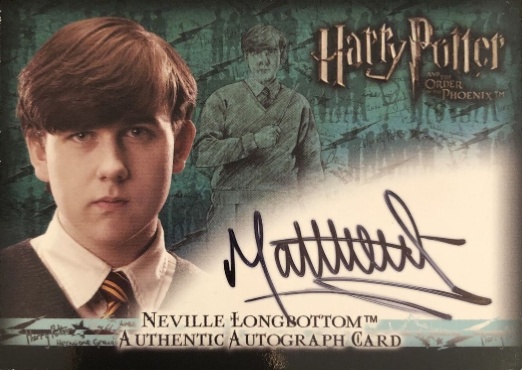 Matthew Lewis as Neville Longbottom - Front