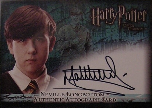 Matthew Lewis as Neville Longbottom - Front