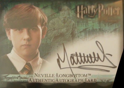 Matthew Lewis as Neville Longbottom - Front