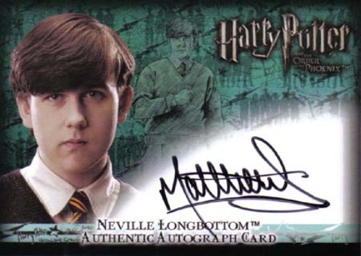 Matthew Lewis as Neville Longbottom - Front