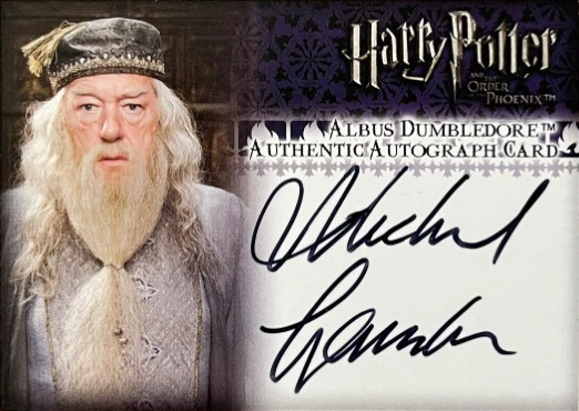 Michael Gambon as Albud Dumbledore - Front