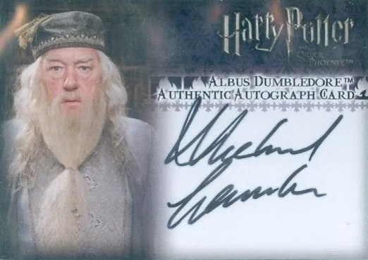 Michael Gambon as Albud Dumbledore - Front