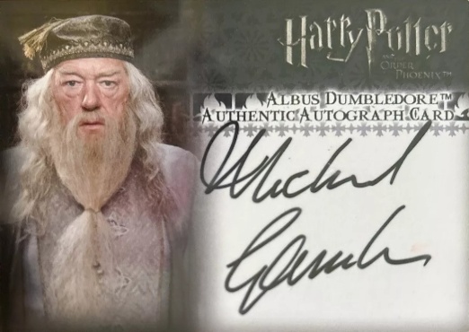 Michael Gambon as Albud Dumbledore - Front