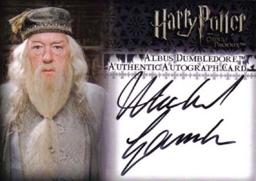 Michael Gambon as Albud Dumbledore - Front