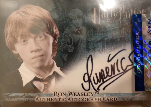 Rupert Grint as Ron Weasley - Front