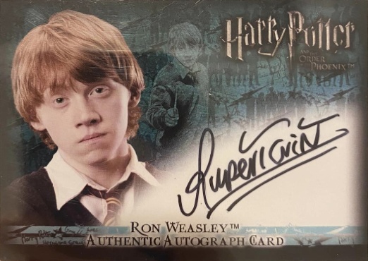 Rupert Grint as Ron Weasley - Front