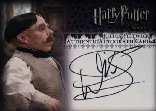 Warwick Davis as Professor Flitwick - Front