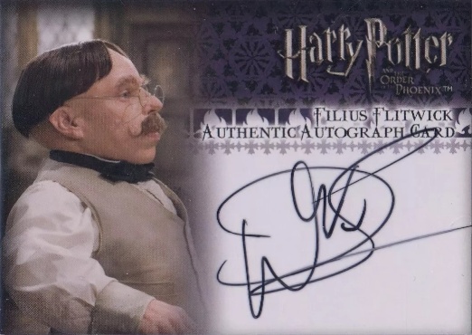 Warwick Davis as Professor Flitwick - Front