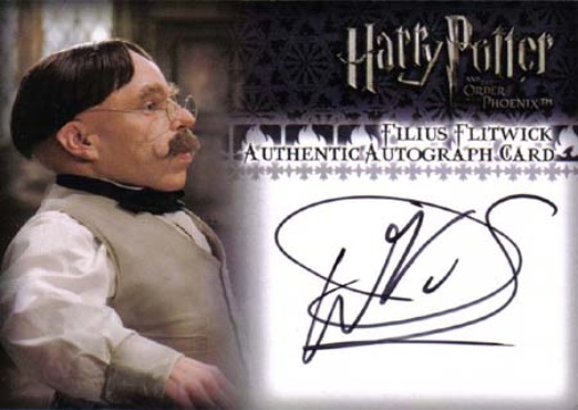 Warwick Davis as Professor Flitwick - Front