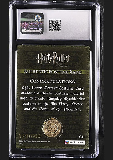 C11 - Kingsley Shacklebolt's Costume - Back