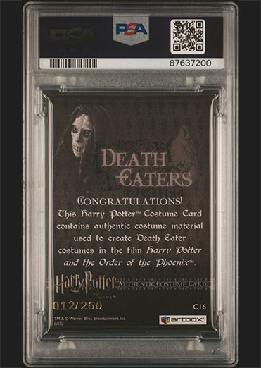 C16 - Death Eater Costume - Back