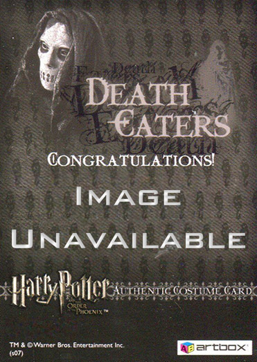 C18 - Death Eater Costume - Back