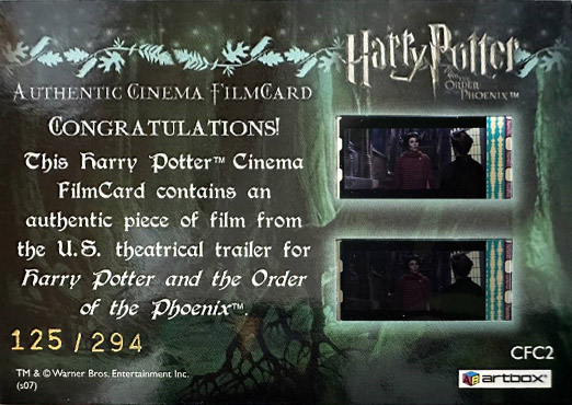 CFC2 - Hermione in Robes - Back