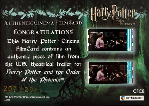 CFC8 - Harry and Advance Guard - Back