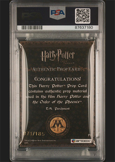 P1 - D.A Parchment - Back