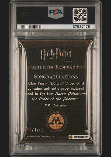 P1 - D.A Parchment - Back