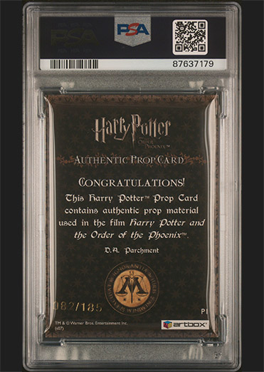 P1 - D.A Parchment - Back