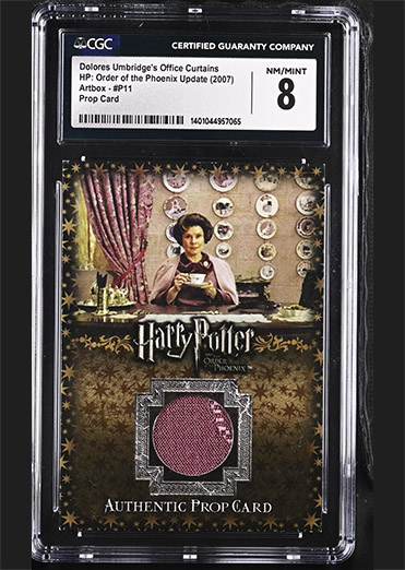 P11 - Dolores Umbridge's Office Curtains - Front