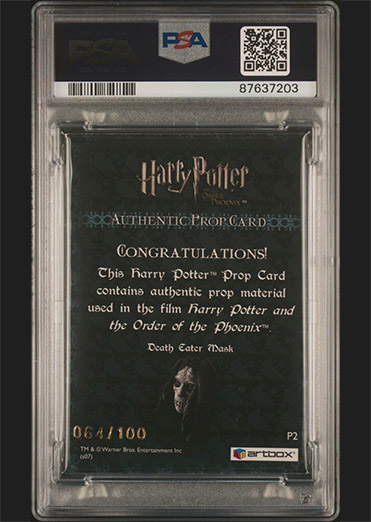 P2 - Death Eater Mask - Back