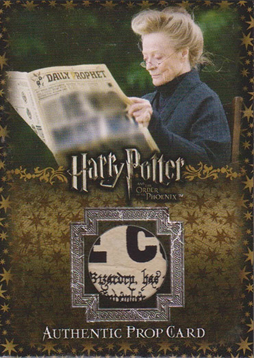 P3 - The Daily Prophet - Front