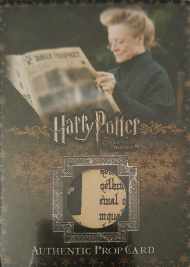 P3 - The Daily Prophet - Front