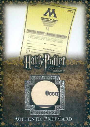 P6 - Dolores Umbridge's Progress Reports - Front