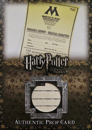 P6 - Dolores Umbridge's Progress Reports - Front