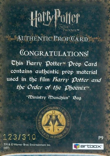 P9 - Ministry Munchies Bag - Back