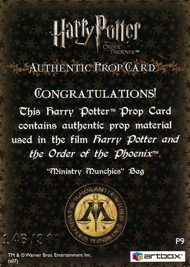 P9 - Ministry Munchies Bag - Back