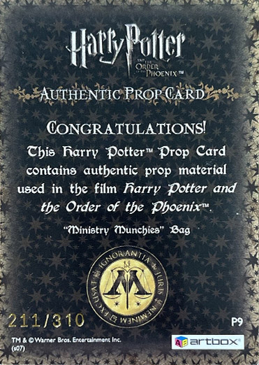 P9 - Ministry Munchies Bag - Back