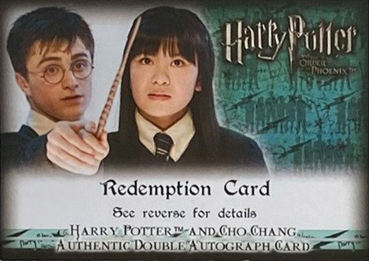 Redemption Card Front