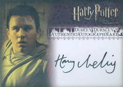 Harry Melling as Dudley Dursley - Front