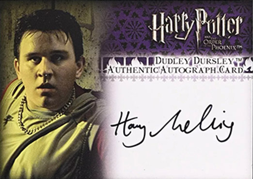 Harry Melling as Dudley Dursley - Front