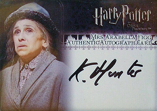 Kathryn Hunter as Mrs Arabella Figg - Front