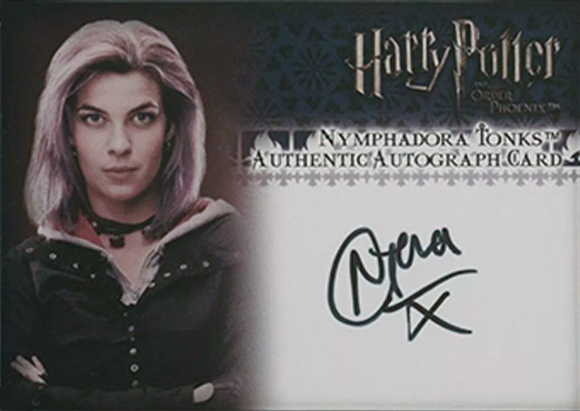 Natalia Tena as Tonks - Front