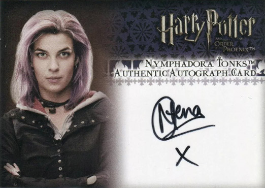 Natalia Tena as Tonks - Front