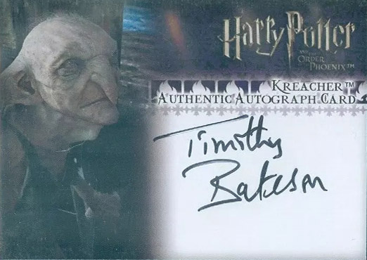 Timothy Bateson as Kreacher - Front