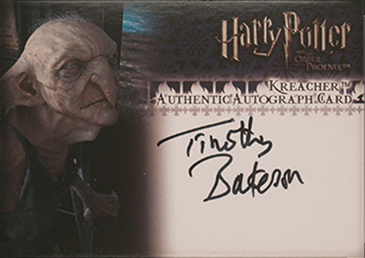 Timothy Bateson as Kreacher - Front