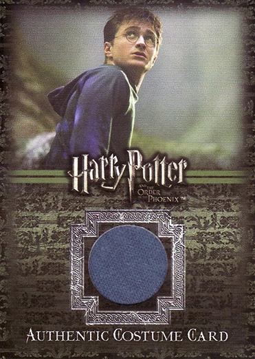 C1 - Harry Potter's Blue Hooded Shirt - Front