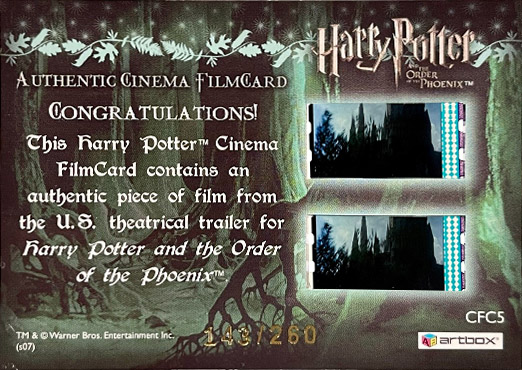 CFC5 - Young Peter Pettigrew - Back