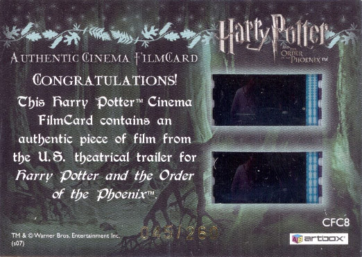 CFC8 - Dumbledore - Back