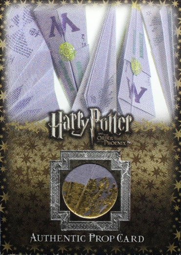 P2 - Ministry of Magic Flying Memos - Front